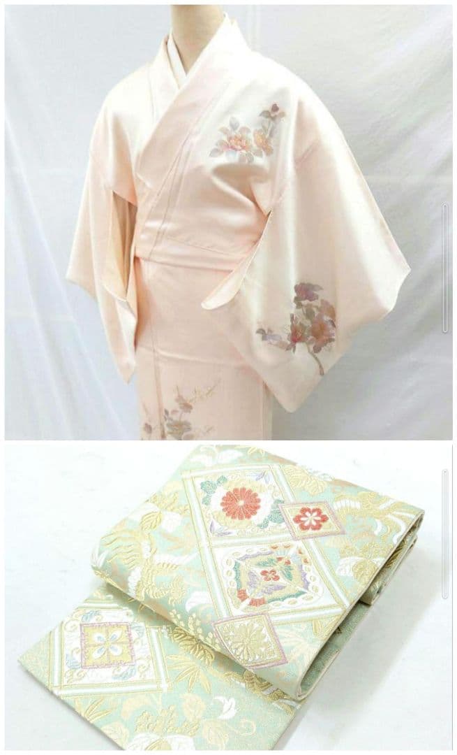 FN10595s10600j 早い者勝ち着物 正絹 付け下げ 153〜163cm