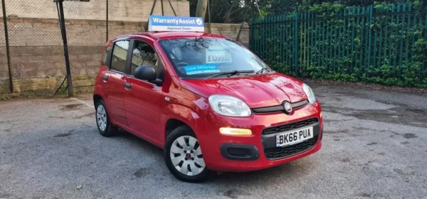 IAT PANDA Pop 1.2 Petrol 2016 5dr Low Mileage 28k 1 Year Warranty ULEZ Free